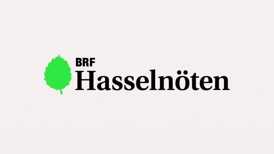 Logga BRF Hasselnöten